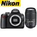 �j�R�� Nikon D5000 AF-S 55-300mm VR �]�� �����Y�Z�b�g ��U��␳ �f�W�^����჌�t �J���� ����