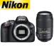 �j�R�� Nikon D5100 AF-S 55-300mm VR �]�� �����Y�Z�b�g ��U��␳ �f�W�^����჌�t �J���� ����