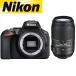 �j�R�� Nikon D5600 AF-S 55-300mm VR �]�� �����Y�Z�b�g ��U��␳ �f�W�^����჌�t �J���� ����