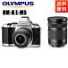  Olympus OLYMPUS OM-D E-M5 M.ZUIKO 14-42mm 40-150mm двойной zoom комплект серебряный беззеркальный однообъективный камера б/у 