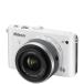  Nikon Nikon 1 J3 линзы комплект белый беззеркальный объектив б/у 