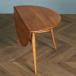[ free shipping ][69161] rare ercol Vintage coffee table folding Britain a- call Drop leaf natural wood center table low table 