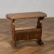  дерево Bros WOOD BROS OLD CHARM подставка для журналов IZ97974C* Британия боковой стол дуб Англия античный стиль #97974
