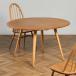  стол Англия L ma- call ERCOL Vintage бабочка стол голубой этикетка бабочка Британия Drop leaf повышение . длина тип обеденный #99375