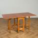  стол Англия щеки Англия Vintage Drop leaf торцевая дверь нога стол складной из дерева бабочка торцевая дверь нога обеденный #99440
