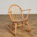  стул * диван Англия L ma- call ERCOL обруч задний кресло-качалка редкость ercol Британия Vintage дешево приятный .. стул из дерева бук Vintage #99548