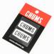 CHUMS &lt;br&gt; Chums Logo en Boss стикер белый Chums 