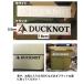  Duck узел <br> разрезные наклейки 18cm черный 721228 DUCKNOT