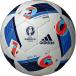 adidas アディダス EURO2016 フットサルボール 4号球 ボー ジュ 大人用 検定球 ホワイト AFF4150 WHT F
