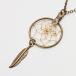 0.75 дюймовый (1.9cm) Dream catcher колье DCB15P латунь цвет Северная Америка индеец . передваться миф / Canada .... ручная работа по правде. Dream catcher /ka...