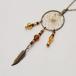1 дюймовый (2.5cm) Dream catcher колье DCB19P латунь цвет Северная Америка индеец . передваться миф / Canada .... ручная работа по правде. Dream catcher / Canada производства 
