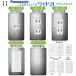  Panasonic [ Cosmo широкий серии 21]1 полосный розетка plate панель переключателя metal style рисунок 11 номер 