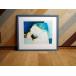 FETHIYE picture art poster picture frame included translation have goods person woman simple design PC-OR003