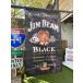  Gin beam балка флаг ( черный этикетка ) # american смешанные товары America смешанные товары 