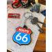  route 66 Raver брелок для ключа ( голубой & красный ) # american смешанные товары America смешанные товары 