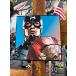  Captain * America Chris * Evans pop искусство рама ( Ironman защита )ma- bell Avengers 