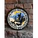 DC комиксы Batman раунд type жестяная пластина табличка (GOTHAM GURDIAN) # american смешанные товары America смешанные товары 