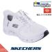  Skechers женский 150420W WHT белый туфли без застежки SKECHERS банджи slip in zGLIDE-STEP PRO | wide широкий широкий 4E соответствует стиральная машина мытье возможность 