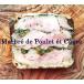  French your order chicken meat . caper. marble tailoring 