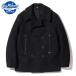 WILLIAM GIBSON (ui задний m Gibson )Type BLACK PEA COAT by BUZZ RICKSON'S [BR12394]