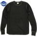 BUZZ RICKSON'S (bazlikson)Thermal Shirt Long Sleeve Black термический длинный рукав рубашка черный [BR63755]