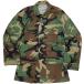 US( вооруженные силы США сброшенный товар )BDU жакет дерево Land non "губа" [ не использовался товар ]