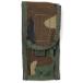 US( вооруженные силы США сброшенный товар )i постоянный товар M4 M4 DOUBLE MAGAZINE CQB POUCH [M4 одиночный подсумок для магазинов ][Woodland][MOLLE стиль ]