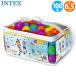 INTEX Inte ks мяч бассейн для вентилятор мяч 6.5cm 6 вид 100 шт 49602 цвет мяч водные развлечения красочный игрушка день рождения подарок прямая поставка 