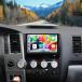 4GB+32GB машина стерео Android 13 Toyota Tundra 2007-2013 Sequoia 2008-2018 10.1 дюймовый сенсорный экран машина радио беспроводной CarPlay GPS navi 