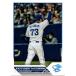 Topps2023 NPB �ץ���奫���� �쥮��顼������ No.30 Ωϲ�µ� Kazuyoshi Tatsunami