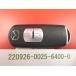 * Mazda "умный" ключ * Demio DE3FS*2 кнопка *22090290