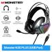 MONSTER AIRMARS N3S USB�ڑ� �Q�[�~���O�w�b�h�Z�b�g �w�b�h�z�� �w�b�h�t�H�� �L�� �R���g���[�� RGB ENC�m�C�Y�L�����Z�����O�}�C�N �N���X�}�X �v���[���g