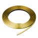  автомобильный молдинг мульти- молдинг Gold ширина 8mmx4m Gold металлизированный style украшать салон экстерьер акцент дверь дырокол царапина предотвращение K425 машина сопутствующие товары seiwa(SEIWA)