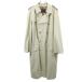 Burberrys Burberry z90s три . association сделано в Японии Old тренчкот 98-185-8 слоновая кость серия мужской б/у одежда б/у 