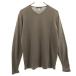 UNITED ARROWS TOKYO United Arrows Tokyo сделано в Японии длинный рукав V шея шерсть вязаный свитер M оттенок коричневого мужской б/у одежда б/у 