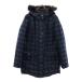TOMMY HILFIGER Tommy Hilfiger общий рисунок длинный рукав искусственный мех с хлопком жакет S оттенок голубого женский б/у одежда б/у 