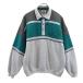 GREENLINE INTERNATIONAL зеленый линия Inter National 90s Old длинный рукав тренировочный футболка серый мужской б/у одежда б/у 