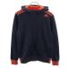 adidas Adidas 3 линия тренировка длинный рукав Zip Parker S чёрный × orange с изнанки флис мужской б/у одежда б/у 