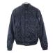 ji- Star rou Bomber с хлопком жакет S темно-синий блузон стеганое полотно мужской б/у одежда б/у 