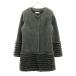 BARNEYS NEWYORK Barneys New York шерсть Blend no color пальто 38 серый женский б/у одежда б/у 