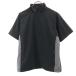 NIKE GOLF Nike Golf короткий рукав половина Zip одежда L черный женский б/у одежда б/у 