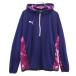 PUMA Puma тренировка длинный рукав половина Zip одежда M лиловый мужской б/у одежда б/у 