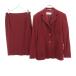 MAX MARA Max Mara Италия производства юбка костюм верх и низ выставить 42 бордо серия женский б/у одежда б/у 