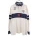 Polo by Ralph Lauren Polo bai Ralph Lauren длинный рукав Rugger рубашка XXL белый большой размер патрубок patch мужской б/у одежда б/у 