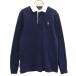 POLO RALPH LAUREN Polo Ralph Lauren длинный рукав CUSTOM SLIM FIT Rugger рубашка S темно-синий мужской б/у одежда б/у 