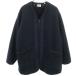 UNIQLO Uniqlo Engineered Garments одежда, сконструированная и изготовленная на научной основе сотрудничество no color флис пальто L темно-синий мужской б/у одежда б/у 