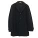 COMME des GARCONS HOMME DEUX Comme des Garcons Homme du2016 год производства шерсть кашемир Blend сделано в Японии Пальто Честерфилд S черный мужской б/у одежда б/у 