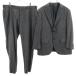 azabu tailora The b Tailor костюм верх и низ выставить 056A/100 серый лен ткань te- ramen z б/у одежда б/у 