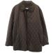 Aquascutum Aquascutum сделано в Японии шерсть тысяч птица рисунок стеганная куртка M оттенок коричневого мужской б/у одежда б/у 