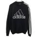 adidas Adidas длинный рукав футболка M черный джерси мужской б/у одежда б/у 